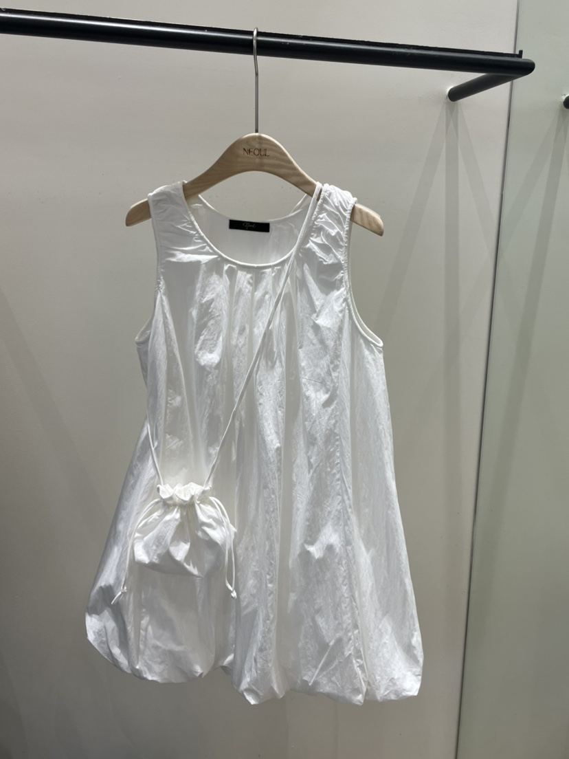 NEOUL東大門實拍女士新品26春夏時尚人氣推薦連衣裙OPS含包NEOUL/ahin雙領標簽連衣裙