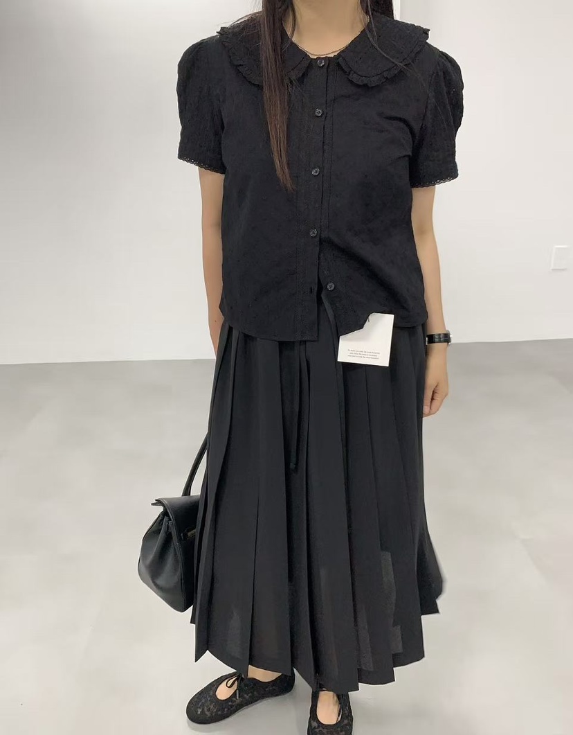 J CRANE-A東大門實拍女士新款休閑26春夏推薦襯衫蕾絲衫J CRANE襯衫/蕾絲衫