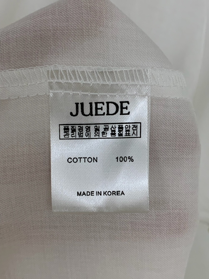 JUEDE韓國直郵女裝新款26春夏襯衫蕾絲衫JUEDE襯衫/蕾絲衫