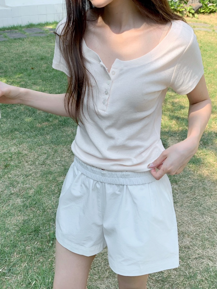 RIETTE韓國直郵女裝新款職業人氣推薦26春夏時尚休閑真品T恤RIETTET恤