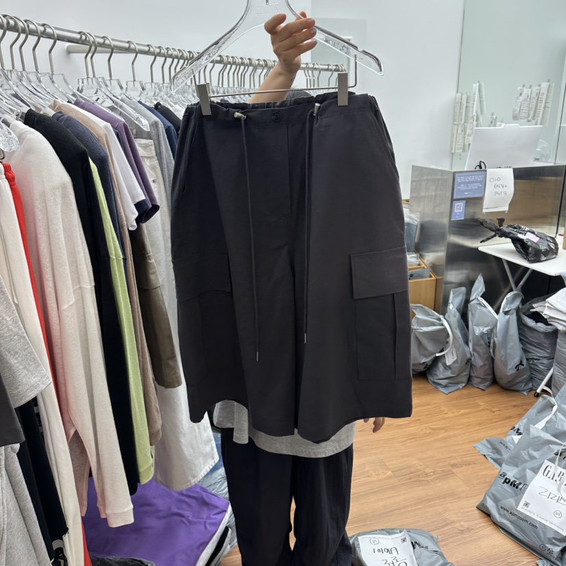GABIZON東大門代購女士新款真品休閑人氣熱賣職業26春夏短褲GABIZON短褲圖色1