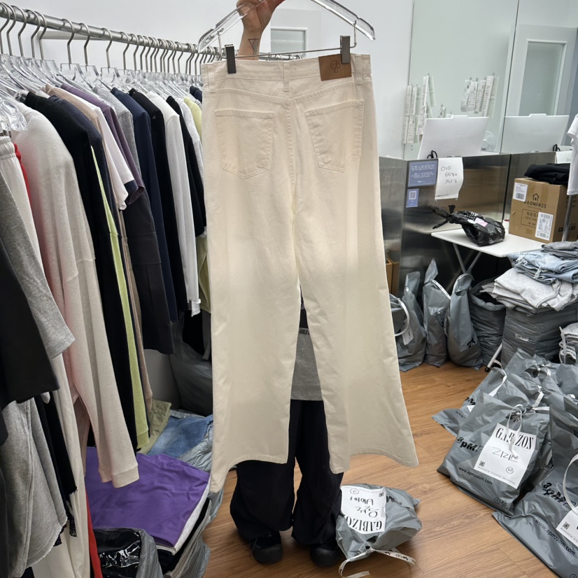 GABIZON韓國直郵女士新品休閑職業推薦時尚熱賣真品牛仔褲GABIZON牛仔褲