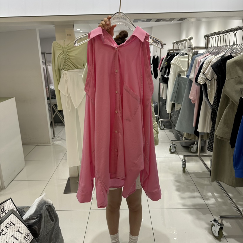 JENNIE韓國代購女士新款時尚推薦職業熱賣人氣襯衫蕾絲衫JENNIE/VENEFIT襯衫/蕾絲衫圖色3