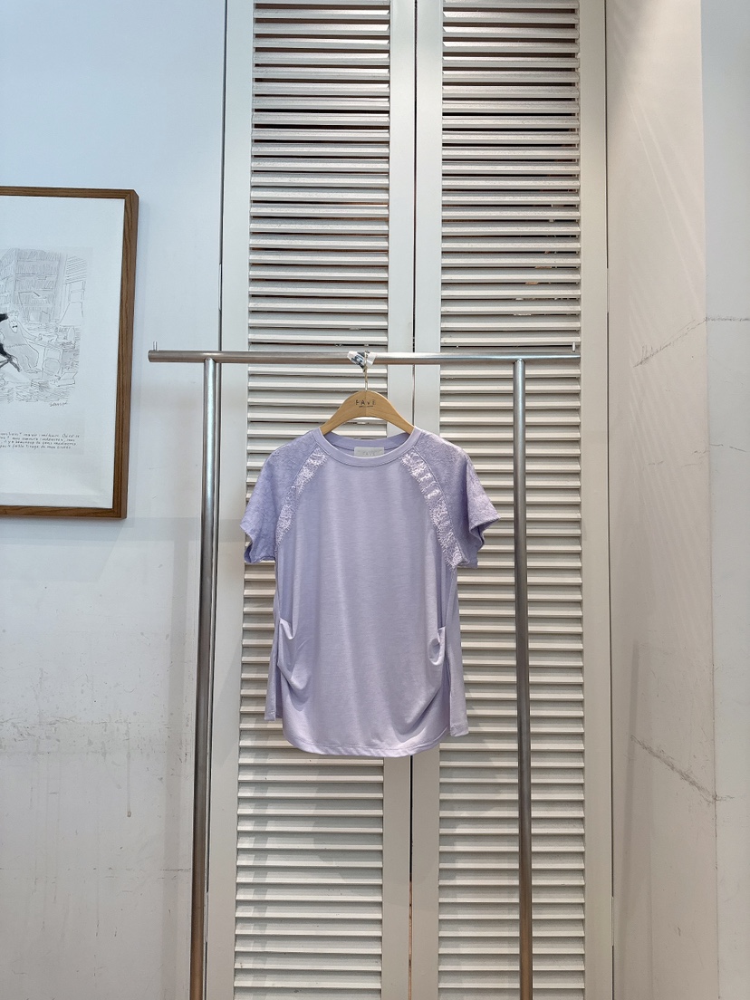 FAVE-L東大門直郵女士新品推薦時尚26春夏人氣熱賣職業T恤FAVE-LT恤圖色3