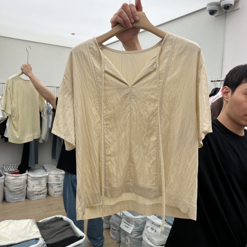 MOI-A韓國代購女士新款時尚職業熱賣休閑推薦襯衫蕾絲衫MOI-A襯衫/蕾絲衫圖色2