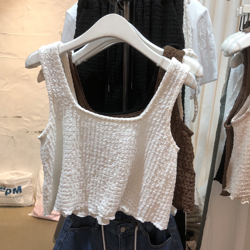 OZ韓國直郵女裝新品時尚休閑人氣熱賣推薦26夏季吊帶背心OZ.ounce吊帶/背心