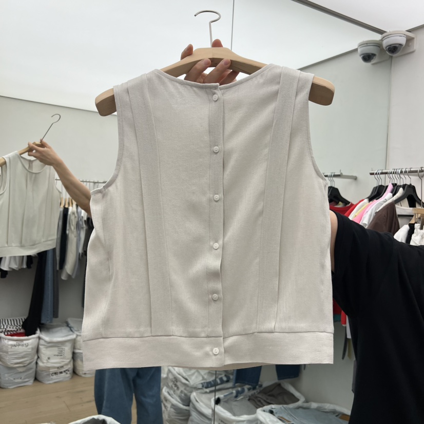 MOI-A韓國東大門直郵女士新品人氣時尚推薦休閑吊帶背心MOI-A吊帶/背心