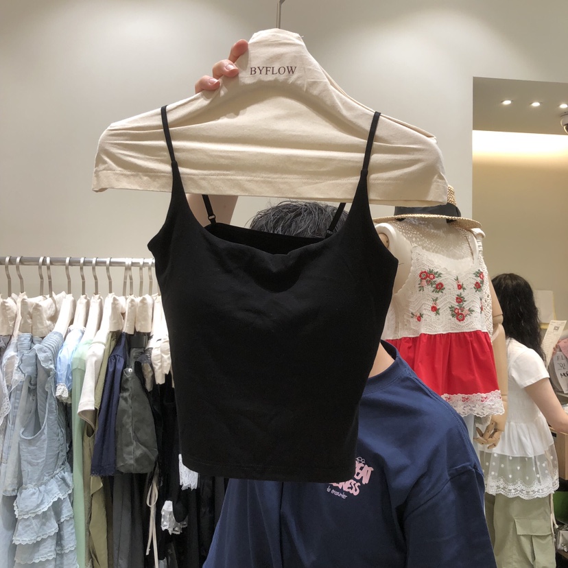 BY FLOW韓國直郵女士新款26春夏職業熱賣時尚吊帶背心無袖BY FLOW吊帶/背心圖色2