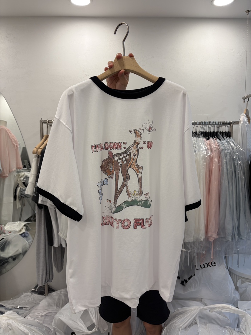 DELICATE韓國代購女裝新品人氣時尚推薦26夏季熱賣休閑T恤DELICATET恤圖色1