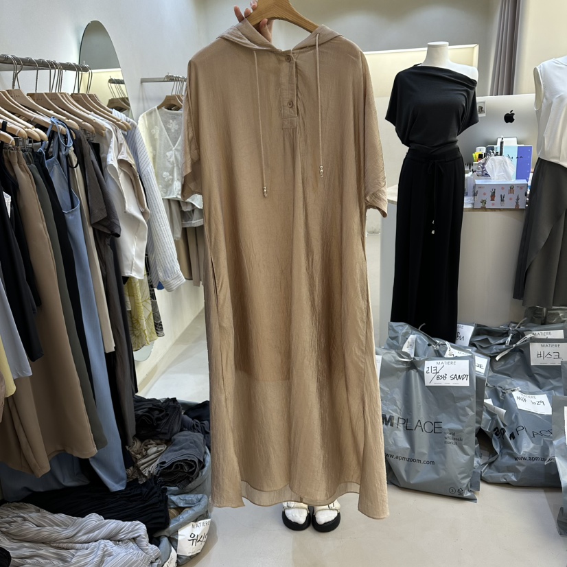MATIERE韓國直郵女裝新款時尚推薦26夏季人氣熱賣休閑連衣裙MATIERE連衣裙圖色1