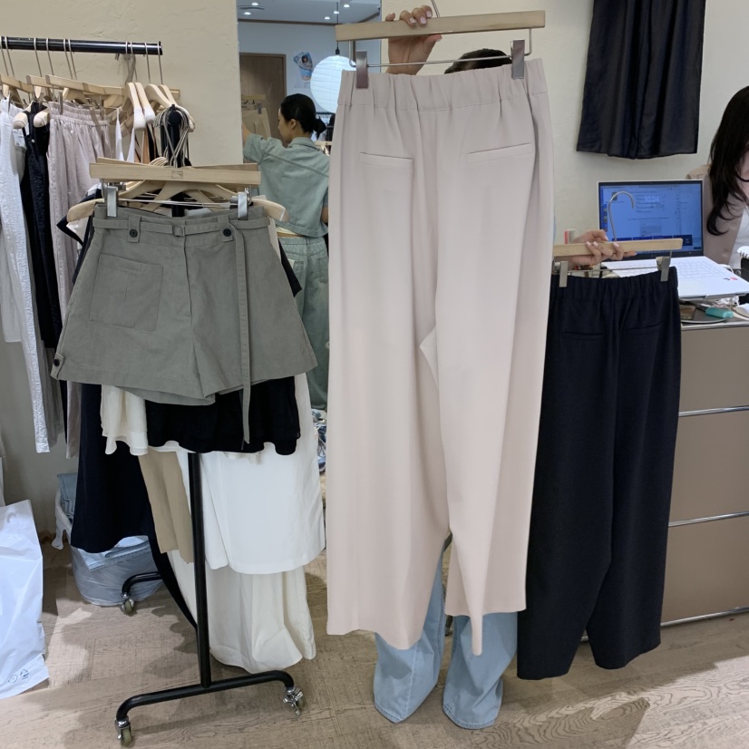 W AND J東大門實拍女士新品推薦人氣休閑26春夏職業休閑褲W AND J休閑褲