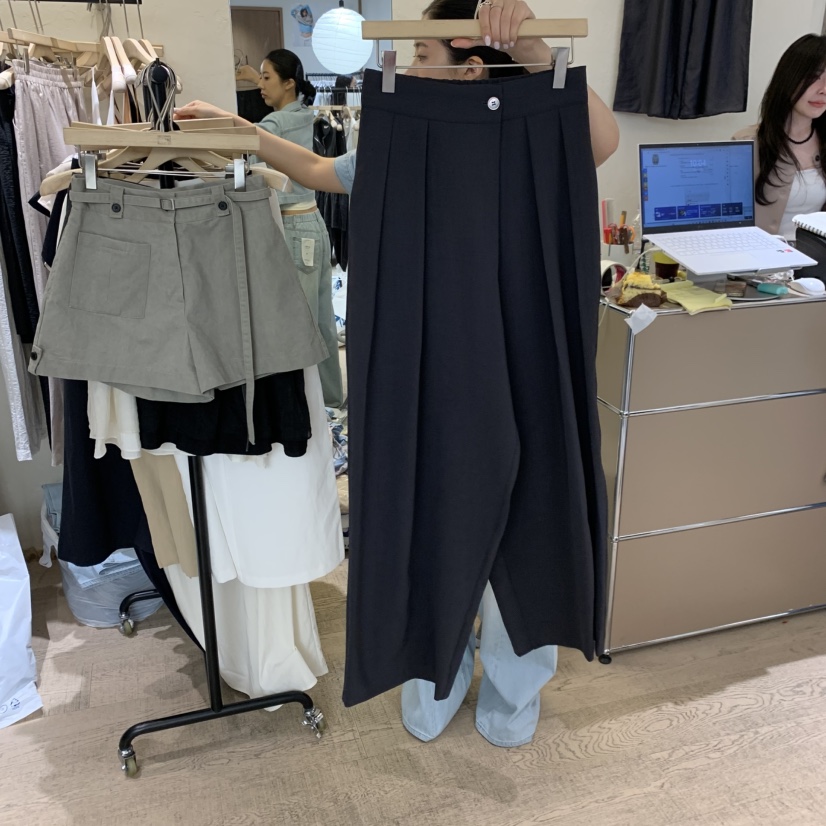 W AND J東大門實拍女士新品推薦人氣休閑26春夏職業休閑褲W AND J休閑褲圖色2