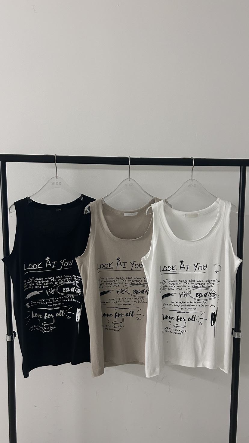 LATTE-P東大門代購女士新品人氣熱賣職業休閑吊帶背心無袖LATTE-P吊帶/背心