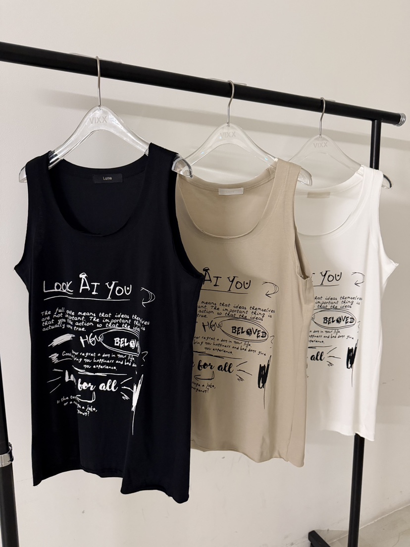 LATTE-P東大門代購女士新品人氣熱賣職業休閑吊帶背心無袖LATTE-P吊帶/背心