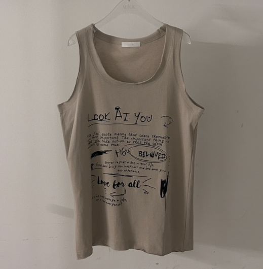 LATTE-P東大門代購女士新品人氣熱賣職業休閑吊帶背心無袖LATTE-P吊帶/背心圖色1