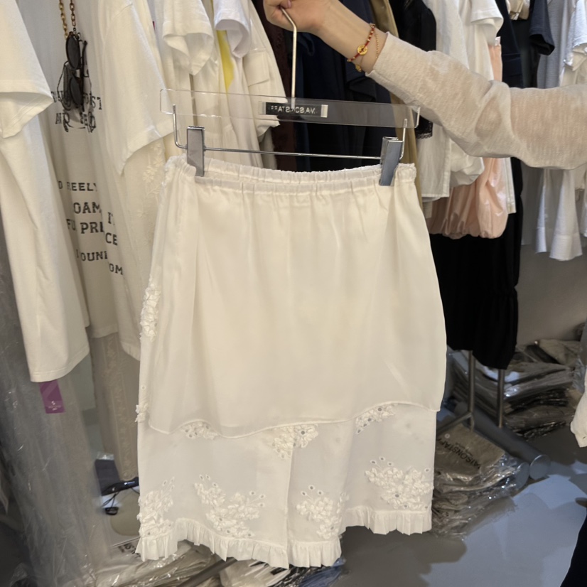 DOUBLE STANDARD/LE SMOKING/MAISONSTAFF韓國直郵女士新品26春夏半身裙中短裙MAISONSTAFF半身裙/中短裙