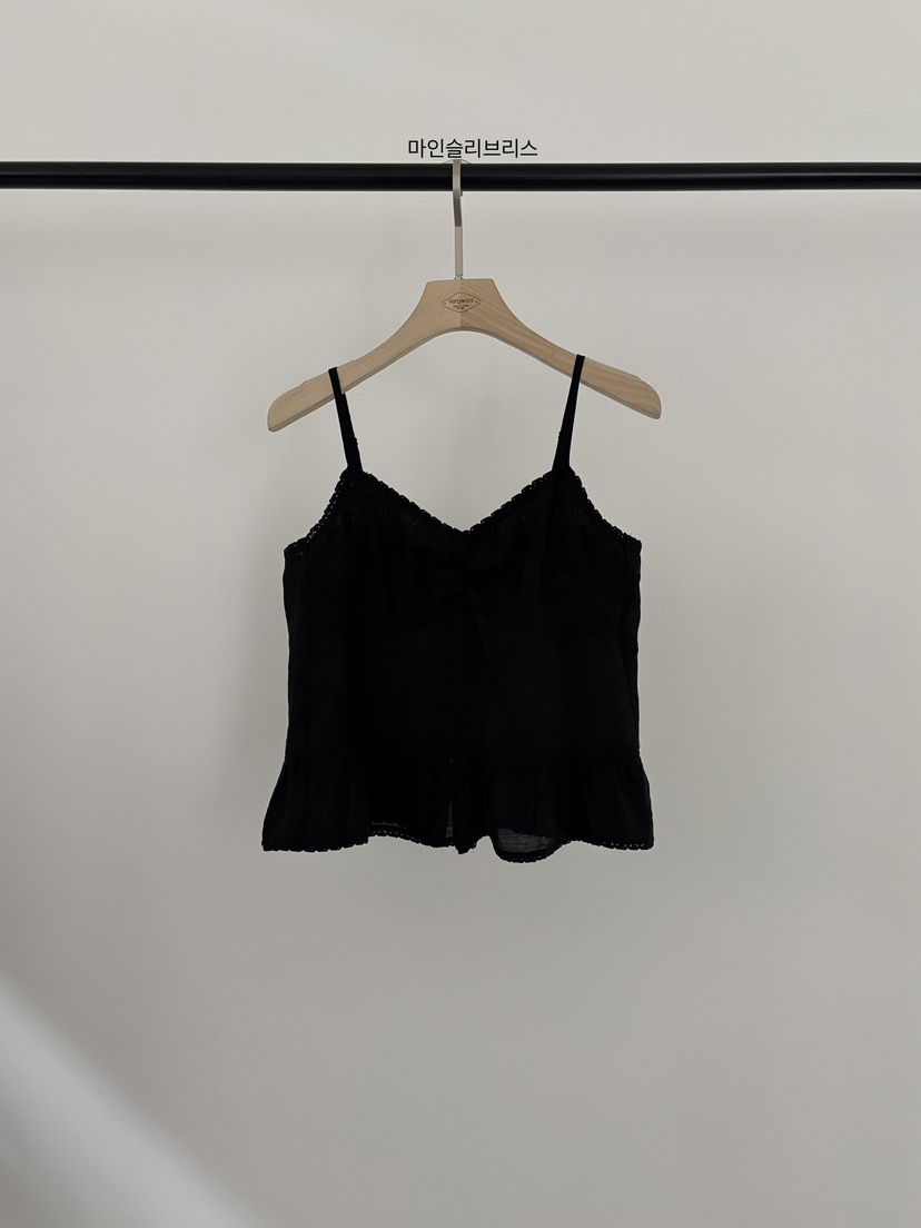 VERGAMOT韓國東大門代購女士新品26夏季人氣吊帶背心無袖VERGAMOT吊帶/背心圖色2