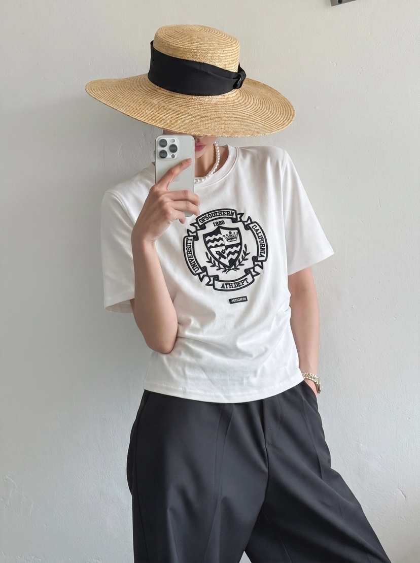 IAAN東大門代購女士新品26春夏真品職業時尚休閑熱賣推薦T恤iaAnT恤