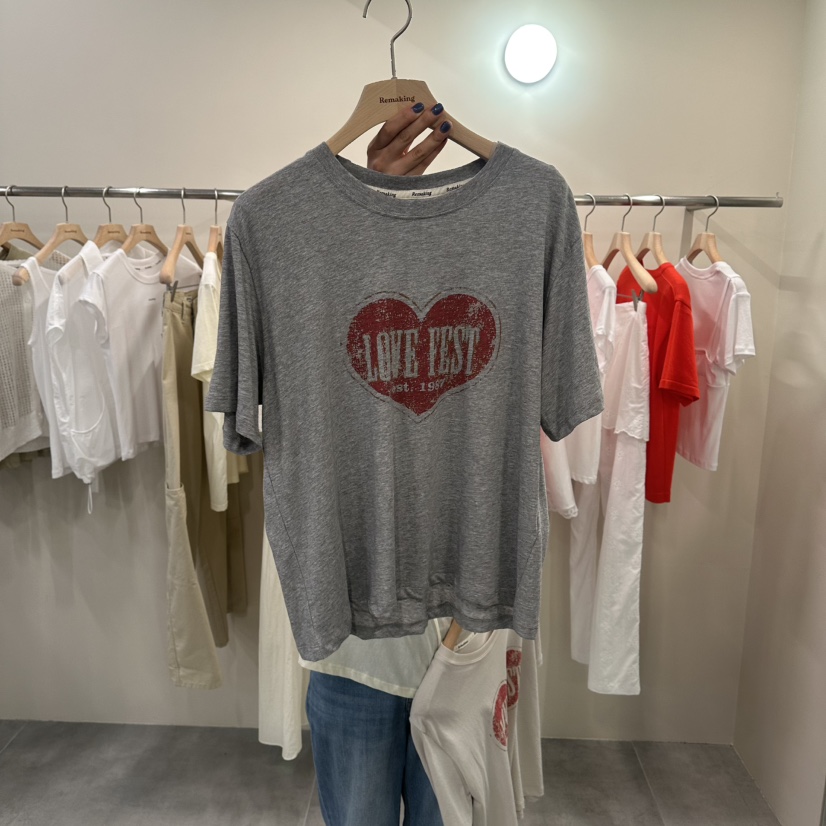 URBANSTORY/REMAKING東大門直郵女士新款26春夏時尚真品T恤Remaking/URBANSTORYT恤圖色3