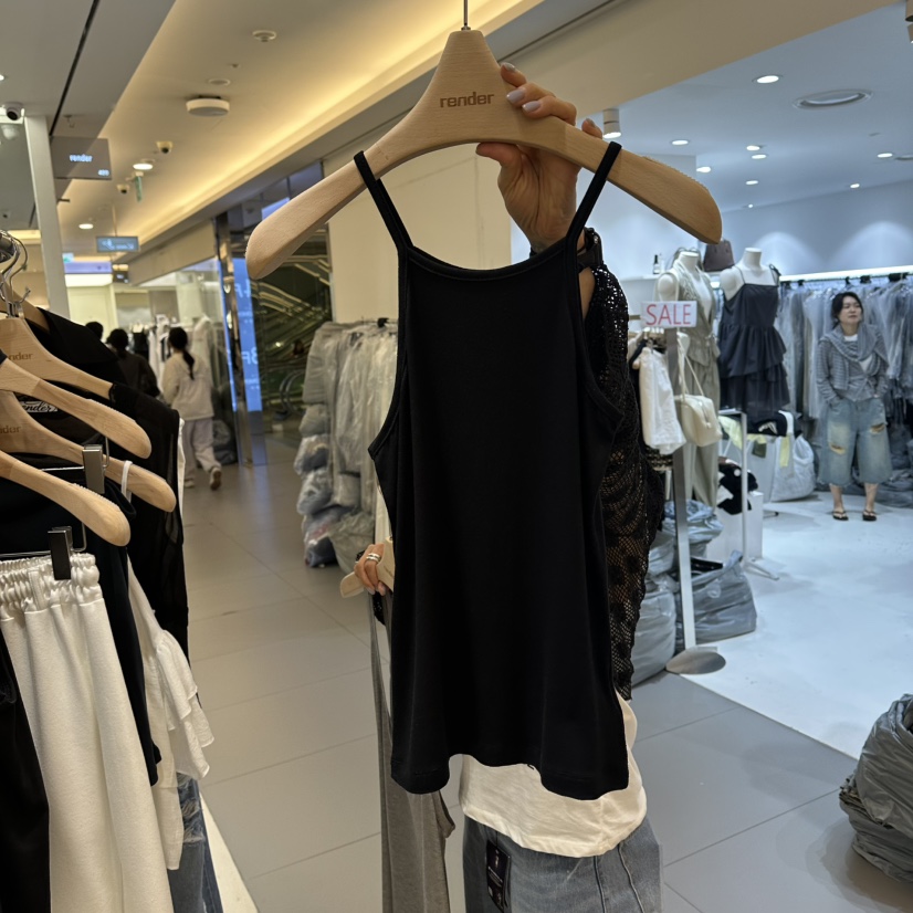 RENDER東大門直郵女士新款真品推薦時尚休閑職業吊帶背心RENDER吊帶/背心圖色3