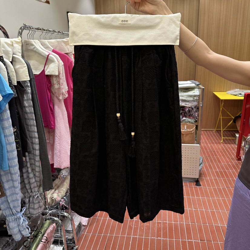 EEE東大門代購女士新品真品時尚26春夏職業推薦熱賣休閑褲EEE休閑褲圖色2