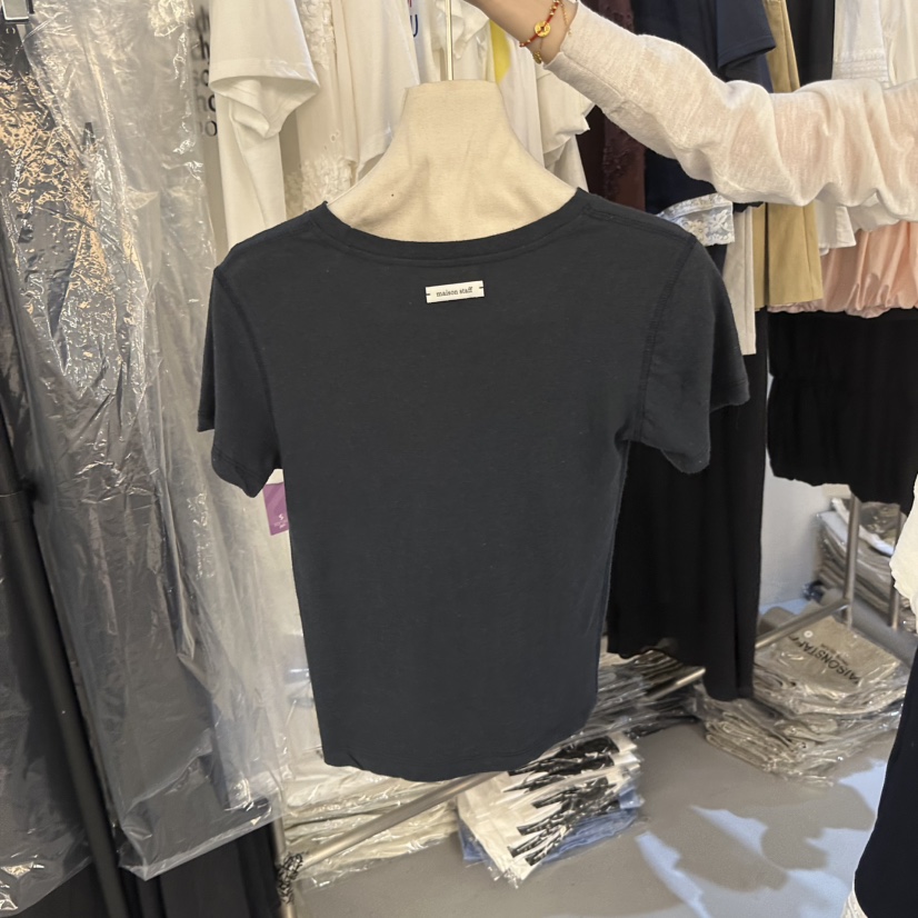 DOUBLE STANDARD/LE SMOKING/MAISONSTAFF韓國直郵女士新款推薦T恤MAISONSTAFFT恤