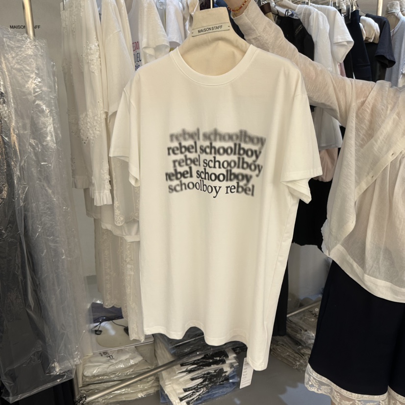 DOUBLE STANDARD/LE SMOKING/MAISONSTAFF東大門代購女裝新款推薦T恤MAISONSTAFFT恤圖色1
