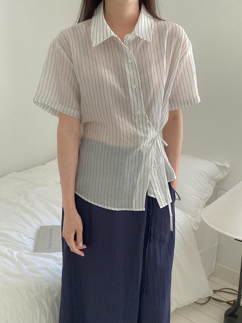 BLOWING韓國東大門代購女士新品熱賣人氣休閑26夏季襯衫蕾絲衫BLOWING-2件起襯衫/蕾絲衫