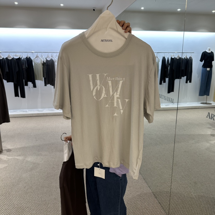 ARTISANAL韓國東大門直郵女士新品休閑熱賣人氣時尚推薦T恤ARTISANALT恤圖色1
