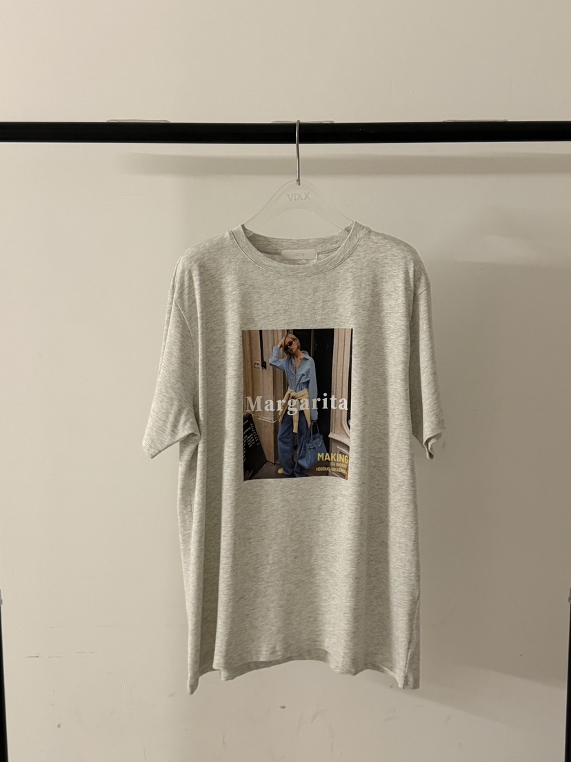 LATTE-P東大門實拍女裝新款時尚休閑26春夏職業熱賣真品T恤LATTE-PT恤圖色1