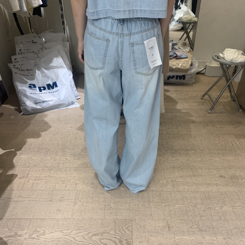 W AND J韓國東大門代購女裝新款26夏季人氣熱賣推薦牛仔褲W AND J牛仔褲