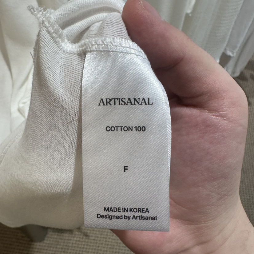 ARTISANAL東大門實拍女士新款真品職業推薦26春夏長袖T恤ARTISANAL長袖T恤