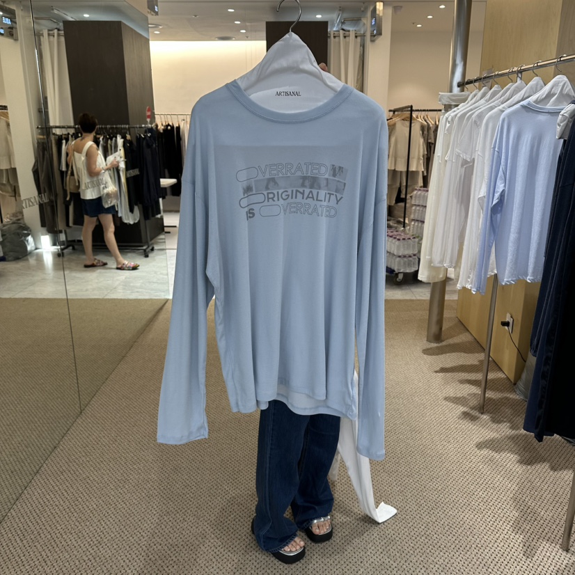 ARTISANAL東大門實拍女士新款真品職業推薦26春夏長袖T恤ARTISANAL長袖T恤圖色2