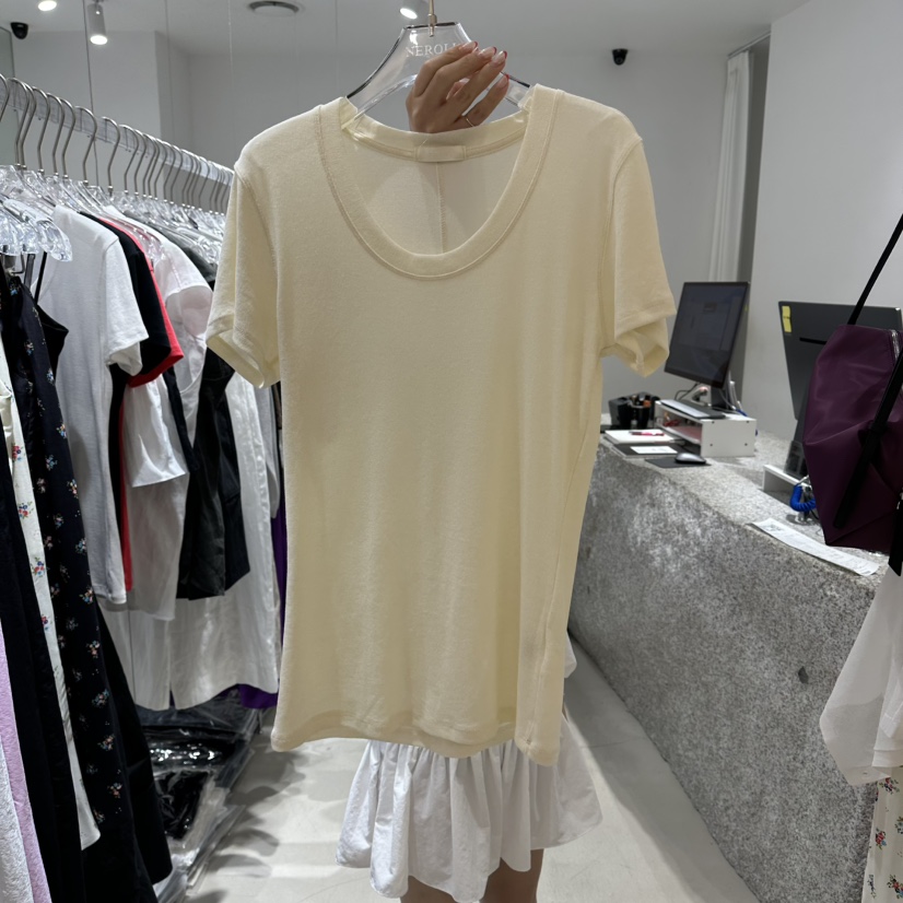NEROLI 36韓國直郵女裝新款熱賣人氣推薦時尚26夏季休閑T恤NEROLI 36T恤圖色2