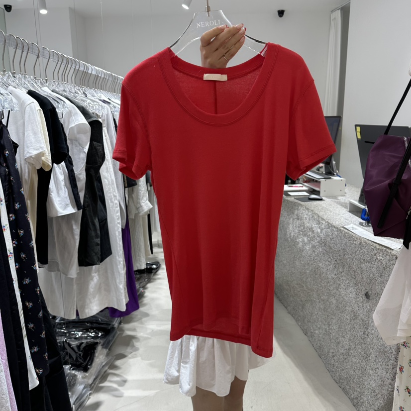 NEROLI 36韓國直郵女裝新款熱賣人氣推薦時尚26夏季休閑T恤NEROLI 36T恤圖色3