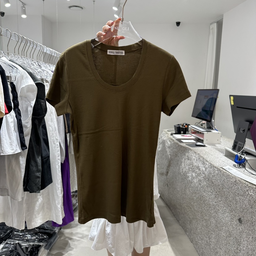 NEROLI 36韓國直郵女裝新款熱賣人氣推薦時尚26夏季休閑T恤NEROLI 36T恤圖色5