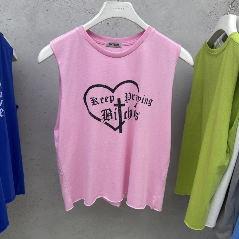 SIXTEEN韓國直郵女裝新品推薦26夏季時尚人氣休閑吊帶背心SIXTEEN吊帶/背心圖色2
