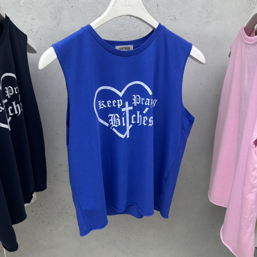 SIXTEEN韓國直郵女裝新品推薦26夏季時尚人氣休閑吊帶背心SIXTEEN吊帶/背心圖色3