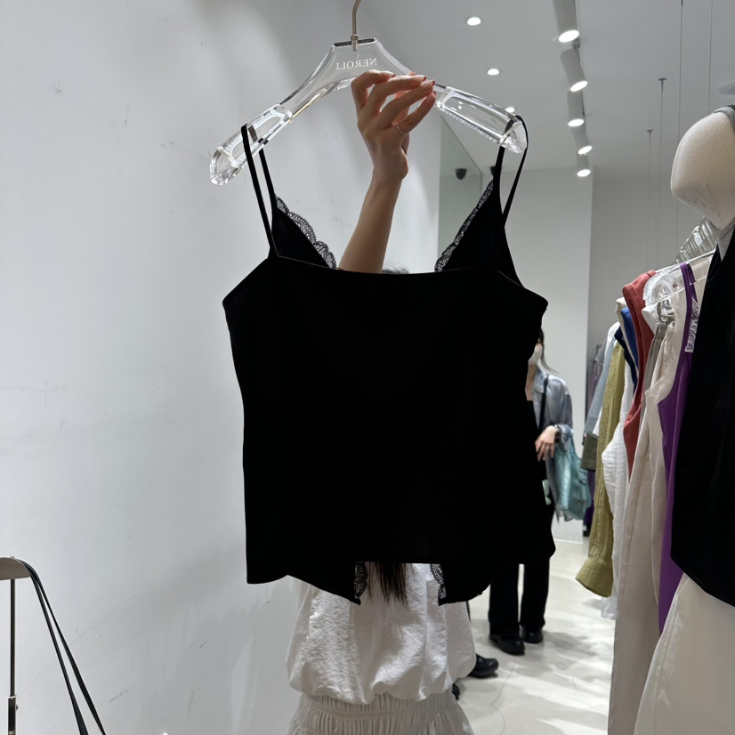 NEROLI 36韓國直郵女士新品休閑26夏季吊帶背心開襟無袖NEROLI 36吊帶/背心