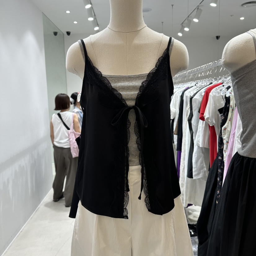 NEROLI 36韓國直郵女士新品休閑26夏季吊帶背心開襟無袖NEROLI 36吊帶/背心圖色2