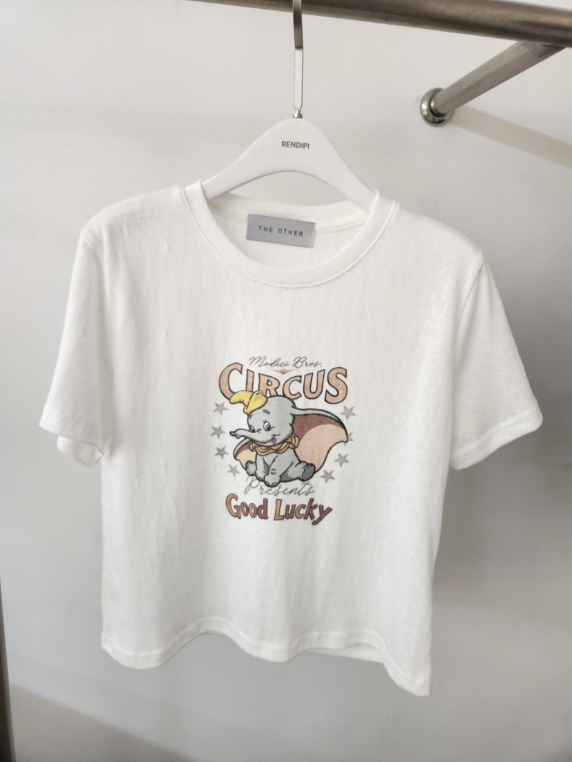 THE OTHER韓國代購女裝新品人氣熱賣26夏季休閑推薦時尚T恤THE OTHERT恤圖色1