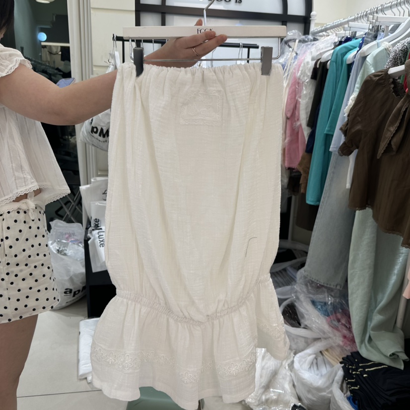 EGG IS韓國東大門直郵女士新品時尚人氣熱賣休閑連衣裙OPSEGG IS連衣裙圖色1