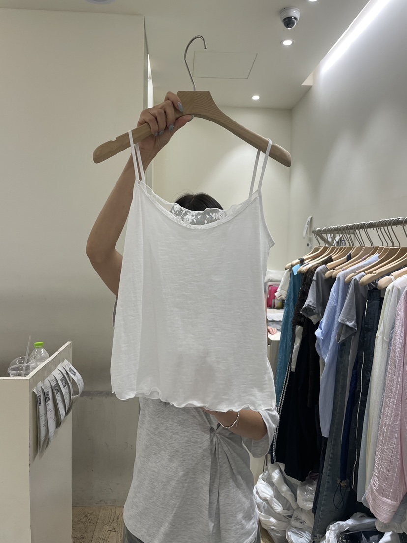 FLOWER-L東大門實拍女士新品推薦休閑時尚真品吊帶背心無袖FLOWER-L吊帶/背心