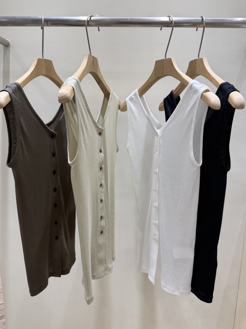 FLOWER-L韓國直郵女士新品26夏季人氣休閑吊帶背心開衫無袖FLOWER-L吊帶/背心