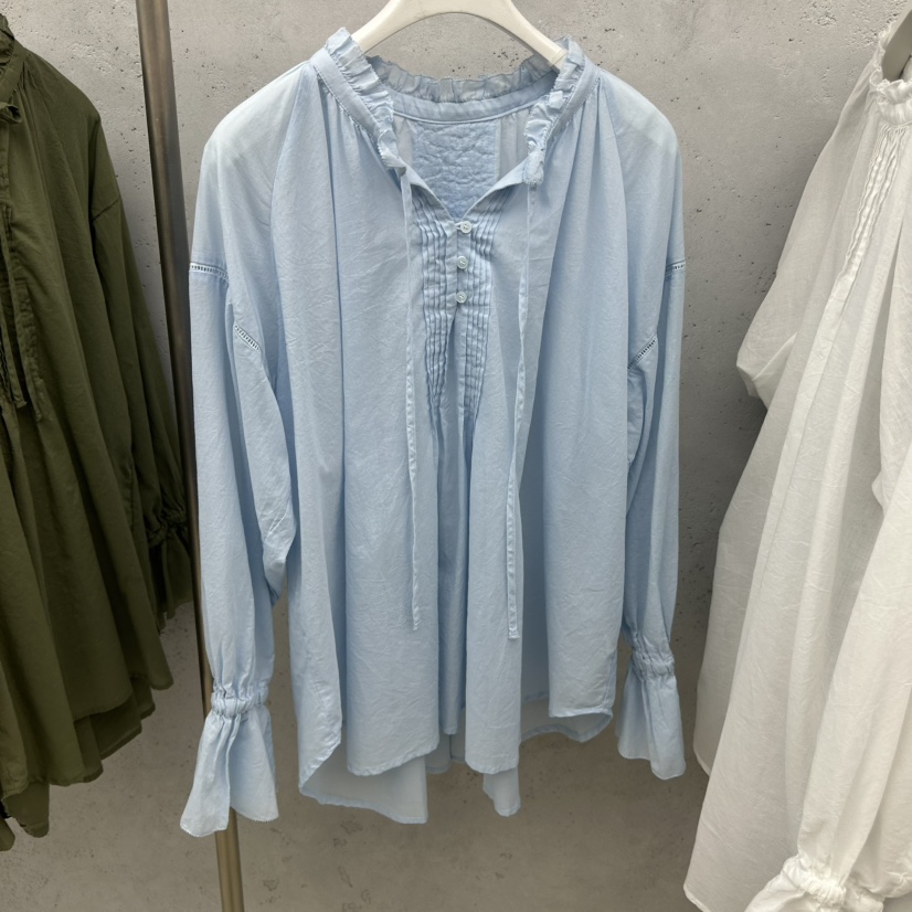 SIXTEEN東大門實拍韓國女士新品休閑推薦時尚人氣襯衫蕾絲衫SIXTEEN襯衫/蕾絲衫圖色1