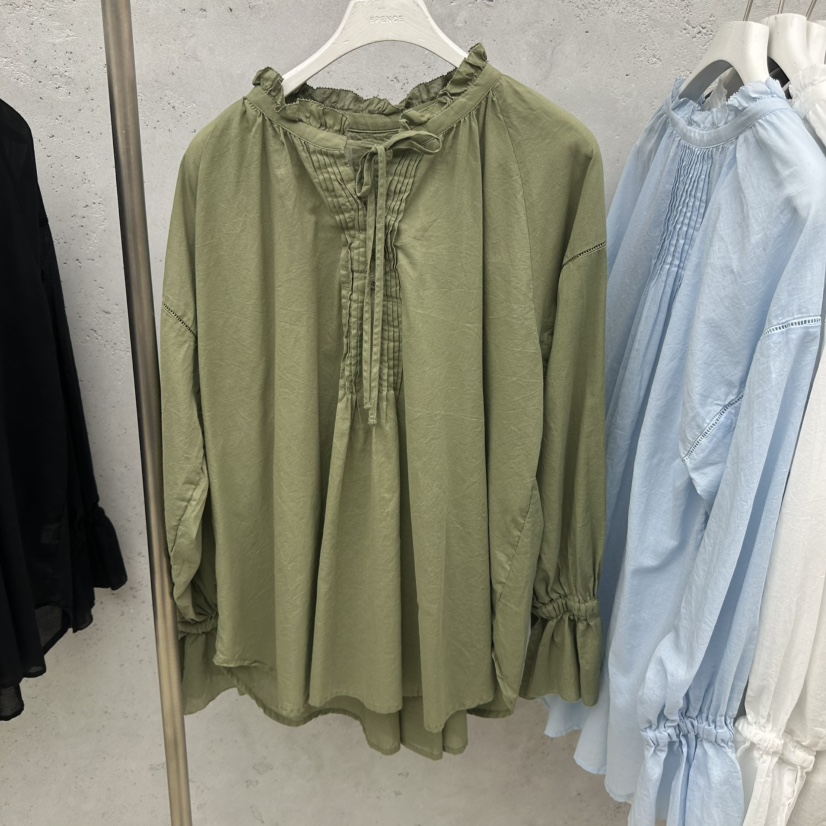 SIXTEEN東大門實拍韓國女士新品休閑推薦時尚人氣襯衫蕾絲衫SIXTEEN襯衫/蕾絲衫圖色2