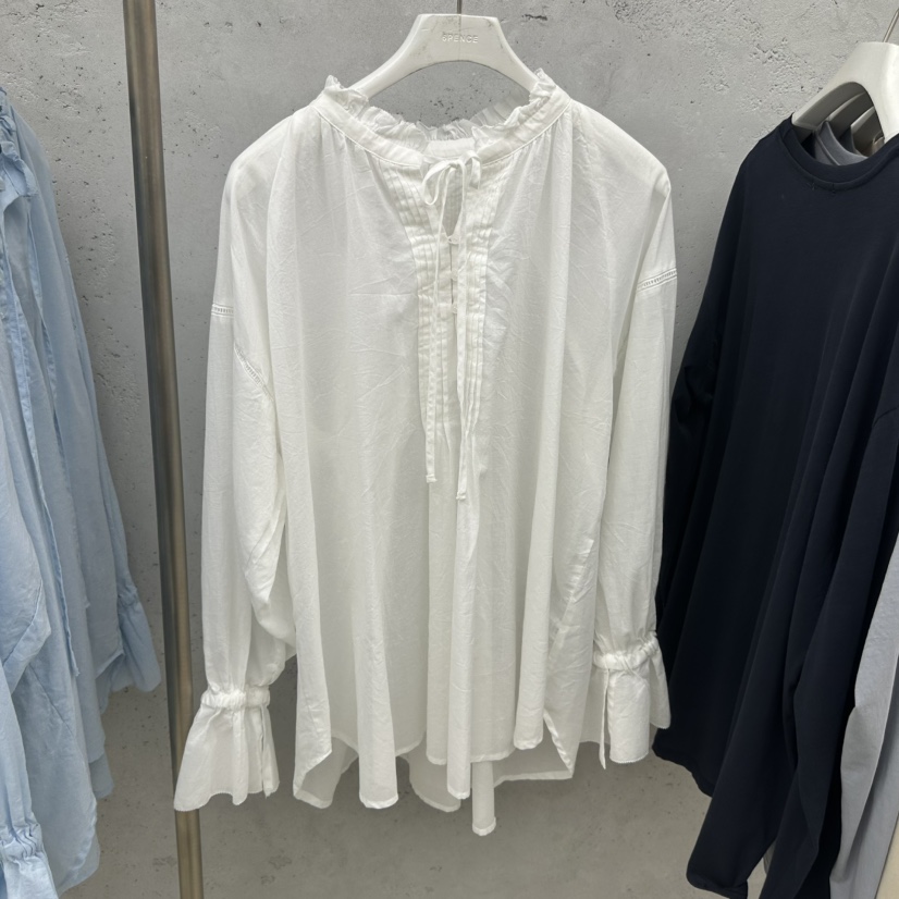 SIXTEEN東大門實拍韓國女士新品休閑推薦時尚人氣襯衫蕾絲衫SIXTEEN襯衫/蕾絲衫圖色4