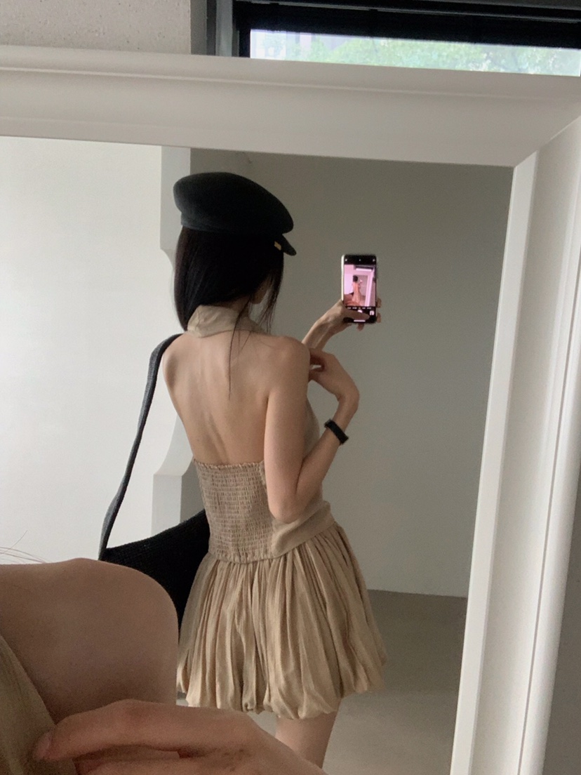 VERANDA韓國直郵實拍女士新品時尚熱賣推薦人氣休閑吊帶背心VERANDA吊帶/背心