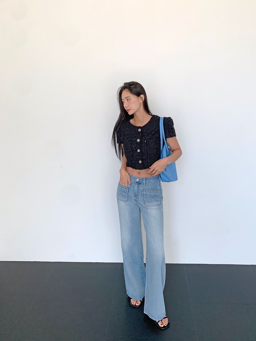VERANDA韓國直郵女裝新品26夏季熱賣推薦時尚人氣夾克粗花呢VERANDA夾克