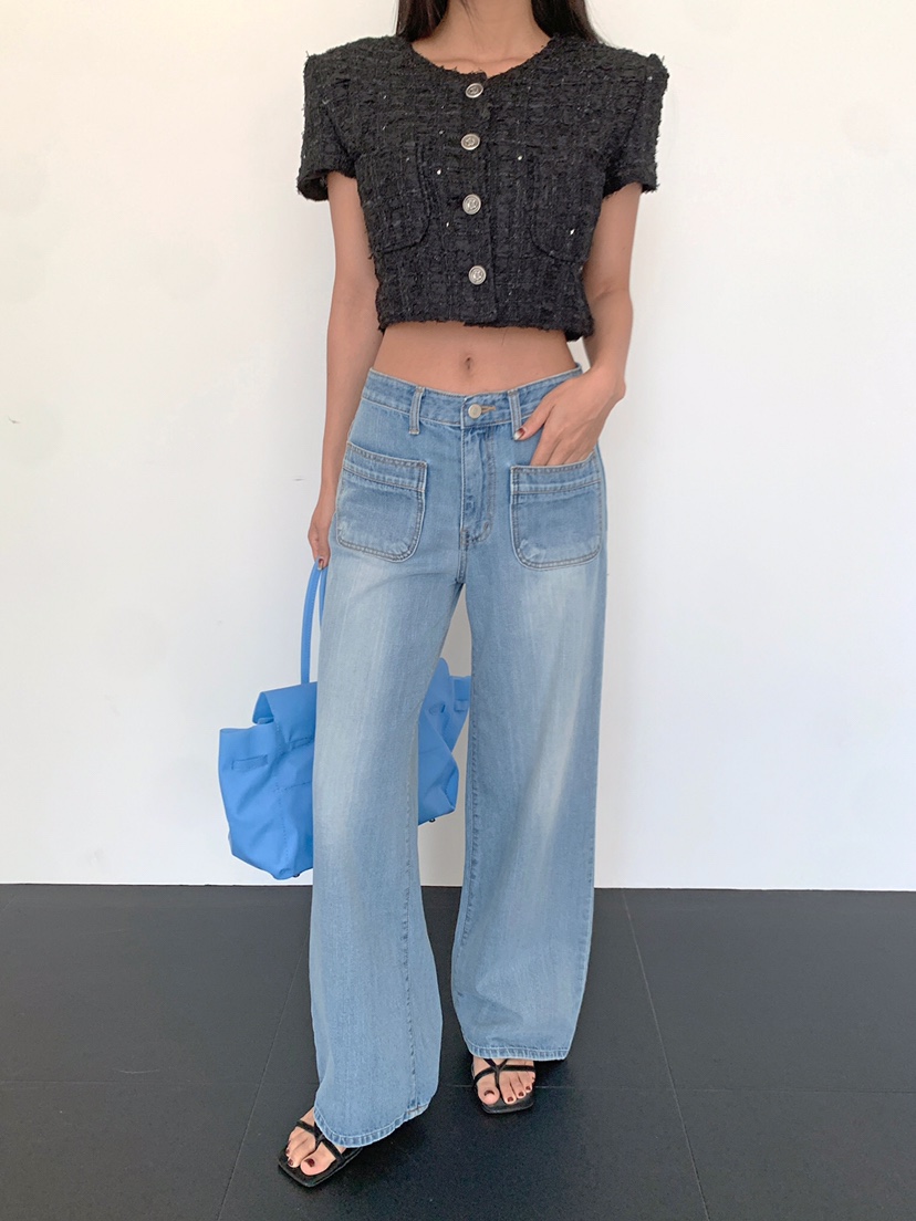 VERANDA韓國直郵女裝新品26夏季熱賣推薦時尚人氣夾克粗花呢VERANDA夾克